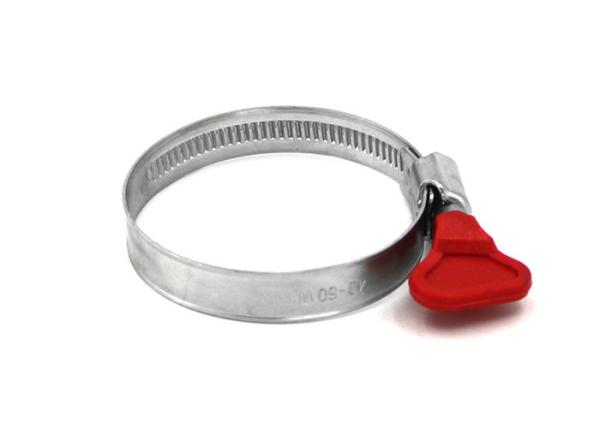 German Handle Type Stainless Steel Hose Clamps For Automobile Oil Pipe