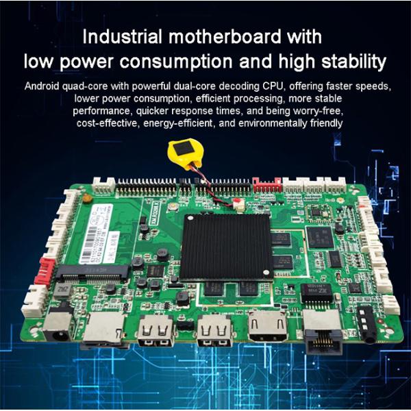 15.6 pouces IP65 Touch capacitif en acier inoxydable Android Terminal de contrôle industriel monté à l'arrière avec montage mural intégré