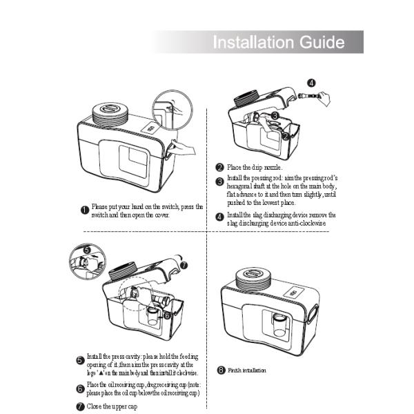 Innovation Best  Deliren  Design lntelligent Household Oil Press Machine D-1608A