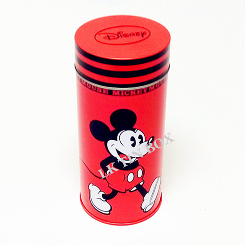 Disney Printed Metal Gift Box For Health Care Packaging And Clothes T-Shirt Storage