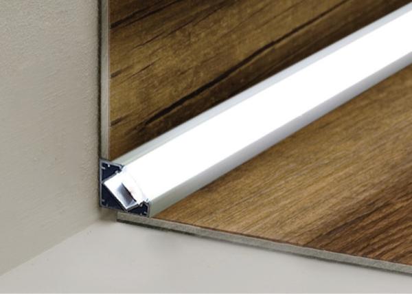 Electrophoresis Led Aluminium Extrusion Profiles For 10mm Led Strip