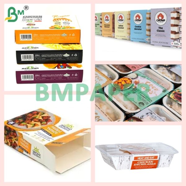 PET Ovenable Paperboard with Special Coating for Frozen Food Packaging