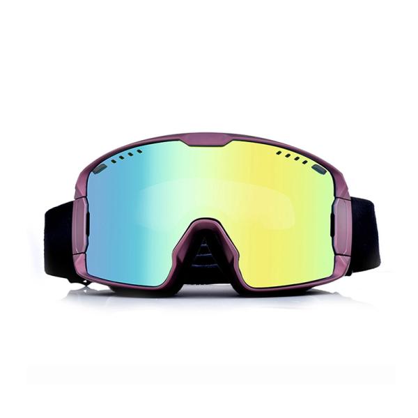 Invierno ULTRAVIOLETA de la protección de la niebla de las gafas antis profesionales desprendibles de la nieve