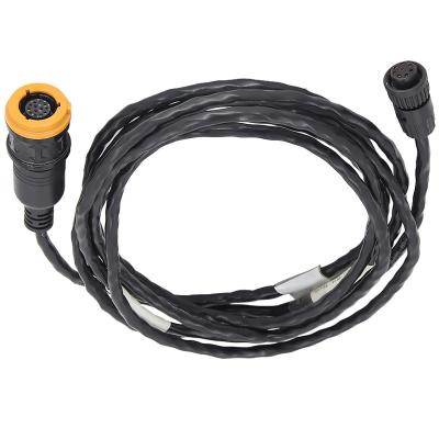 Customized Waterproof Cable Wire Harness Female 12pin Plus 8pin Plug Cable