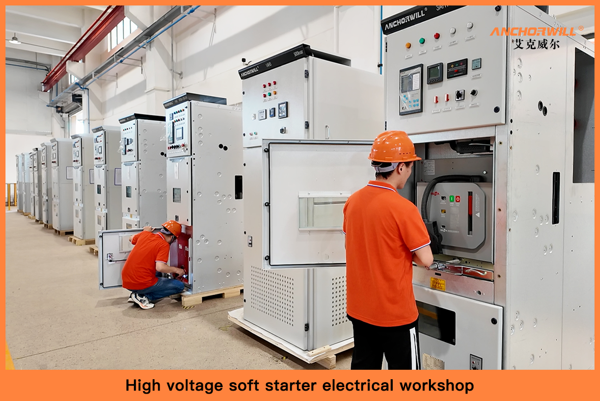 Высокопроизводительный переменный ток тройной фазы 690V 75KW Intelligent Motor Soft Starter VFD