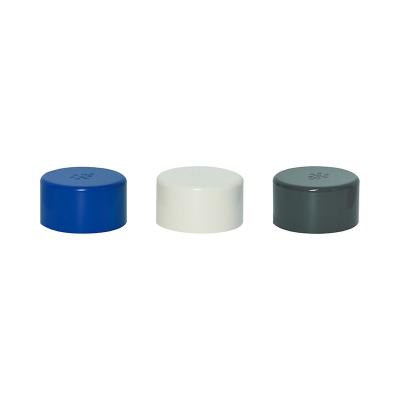 Cap en PVC-U rond Cap en plastique souple flexible Cap d'alimentation en eau PVC Cap de raccordement en PVC