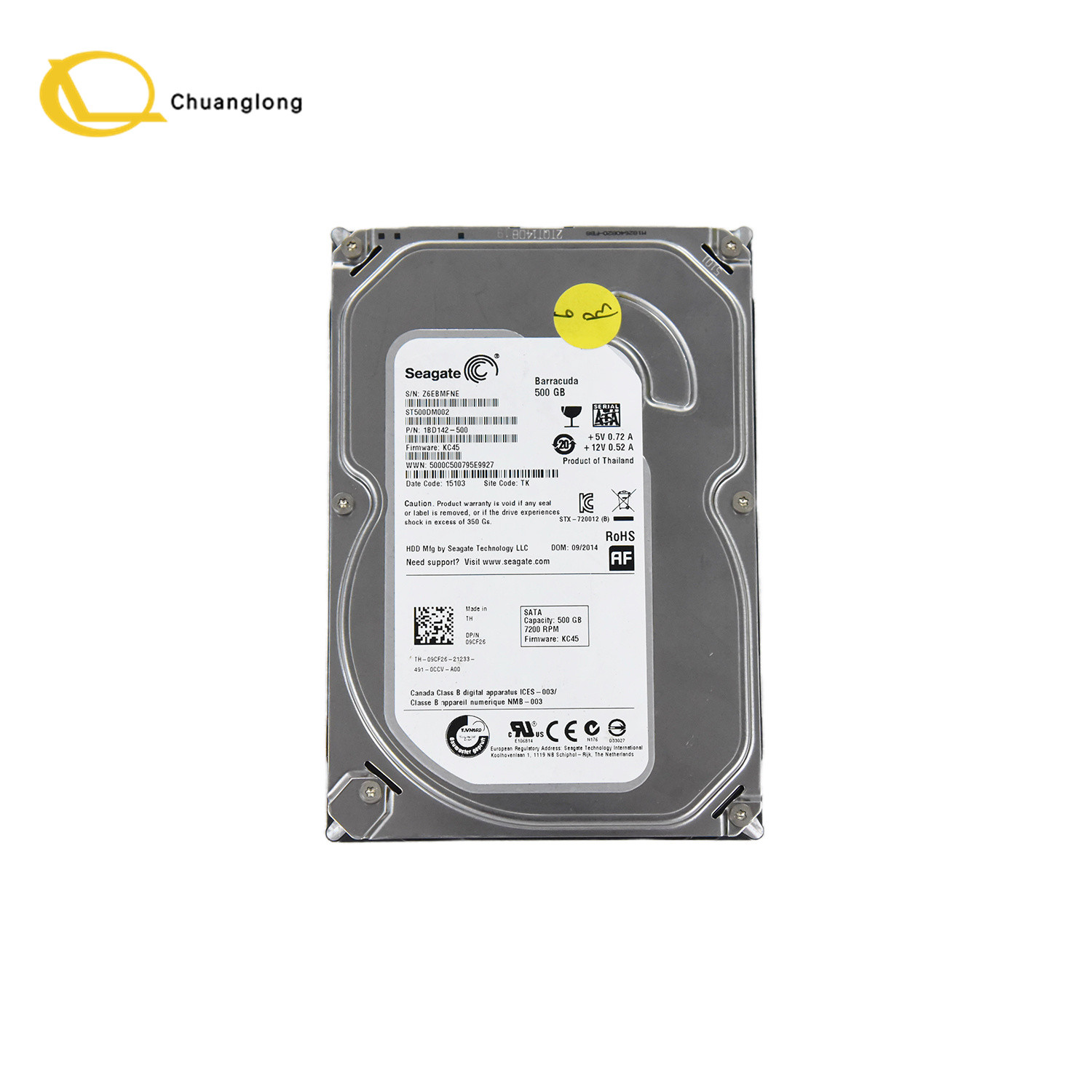 ST500DM002 Seagate 500GB HDD 7.2K SATA жесткий диск 18D142-500