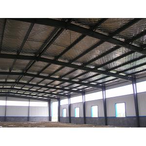 Wide Span Steel Structure Warehouse Painted Galvanized Surface Wide Span Steel Buildings
