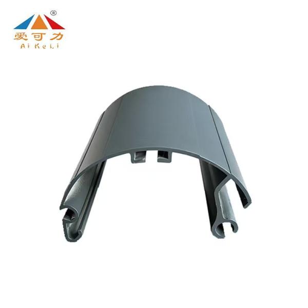 Full box sunshade Awning leading edge