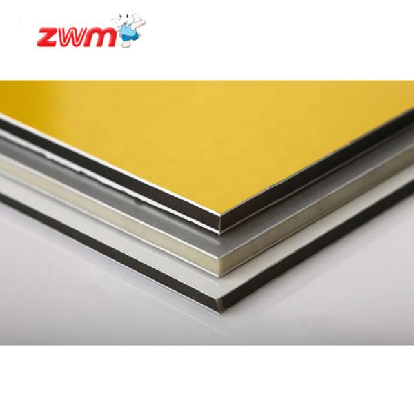 3*0.21mm ACP/ ACM Aluminum Composite Wall Panel For Building Materials