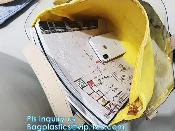 pvc shoulder bag transparent holographic handbag, handbag and shoulder ladies sling bag, jelly fashion pvc lady handbag