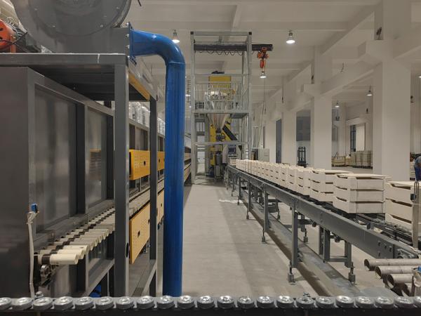 Precise Temperature Control Roller Kiln Continuous Operation Furnace
