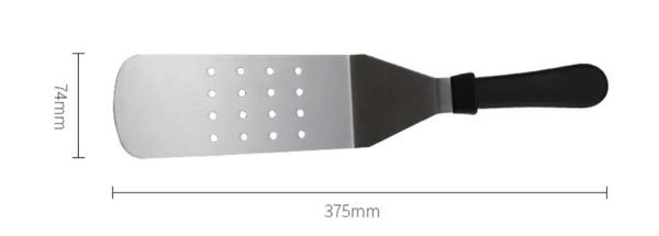 5PCS Restaurant Grade Griddle Spatula Set for Flat BBQ Grill Griddle Accessories Set