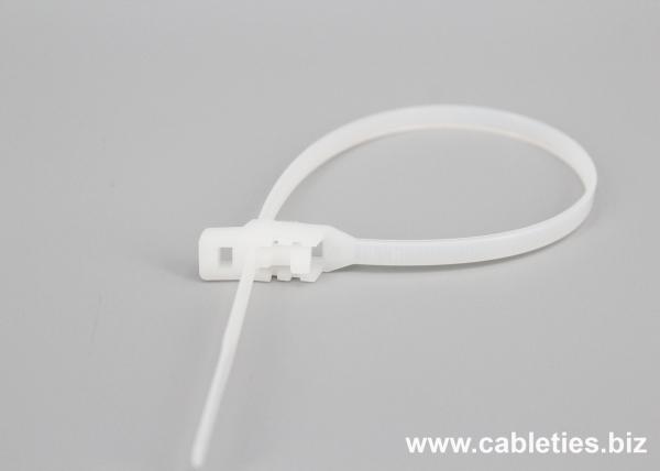 DM-4.8*280RT mm double loop reusable cable tie / double lock releasable cable ties