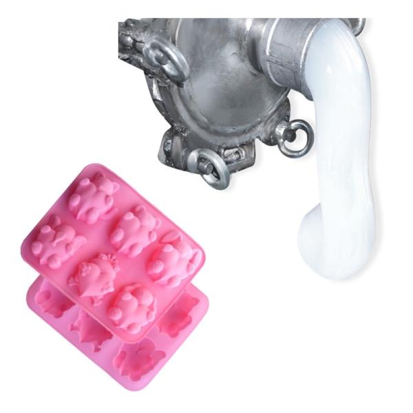 RTV2 Transparent Liquid Silicone Rubber For Jewellery Resin Molding Making