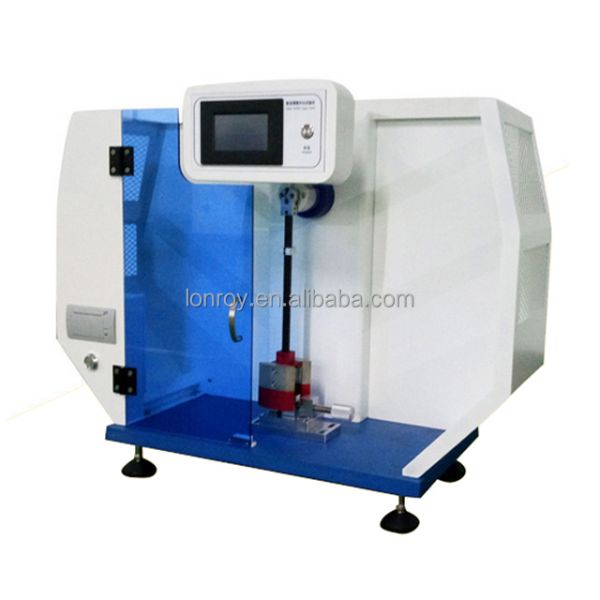 ISO 180 ASTM D256 IZOD Impact Tester Testing Machine for Plastic Glass Fiber Reinforced Plastics Impact Test