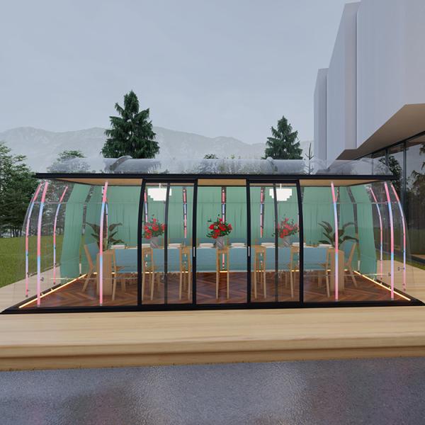 Vector Control Aluminium Prefabricated PC Aluminium Bubble Tent