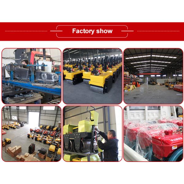 500 кг Маленький ходьба за дорогой ролик однобарабанный грунтовый асфальтовый компрессор для ремонта дороги