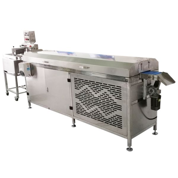 Commercial Chocolate Enrober Machine Cooling Tunnel 304 Stainless Steel