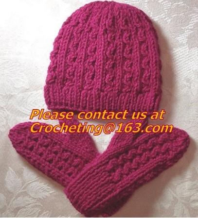New High Fashion Soft Chunky Acrylic Cable Knitted Multicolor Beanie, Newest Style Crochet