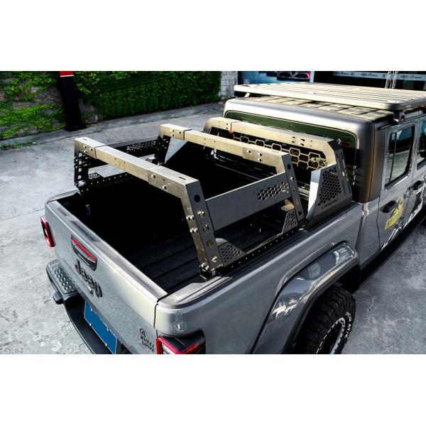 High- Pickup Truck Bed Rack Roll Bar for Toyota Hilux 63kg Net Weight and TT Payment