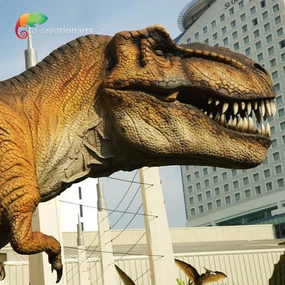 12M Jurassic Park T Rex Animatronic T réaliste Rex Dinosaur Remote Control