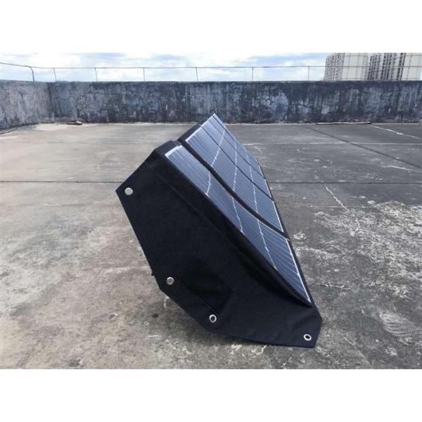 Kit solar dobrável portátil leve 40w 120w Painéis solares para acampamento