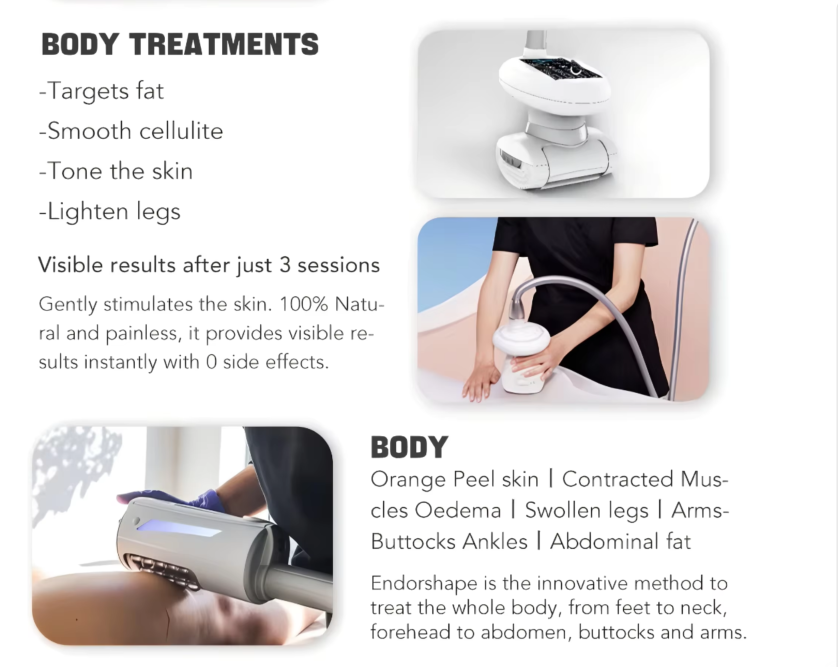 Endosphere Roller Body Sculpting Machine 800W For Cellulite Reduction