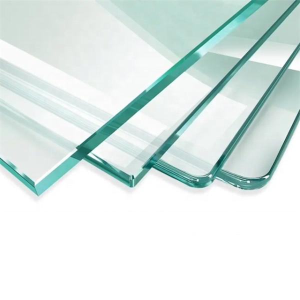 Fine Polished Edge Industrial Decoration Hotel Tempered Glass Fence for Swimming Pool