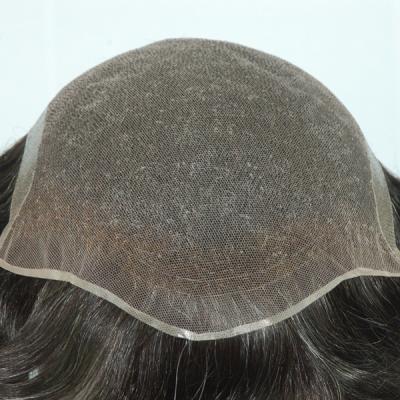 Perruque pour cheveux humains noirs naturels personnalisés avec une densité de 120%