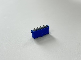 IDC 20-Pin Dual-Row Fully-Shrouded Male Connector | 2.00mm Pitch Electronic PCB Pin Header Terminal Connector for Wire Harness & Industrial Applications
