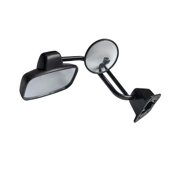 Plastic ISO9001 Toyota Coaster Side Mirror Rearview DC06 Steel Type