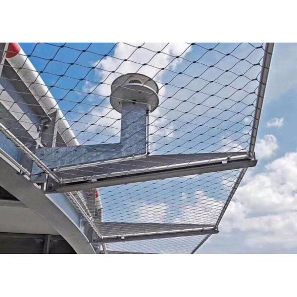 Zoo Rope Mesh 7*7 Green Ferrule Cable Stainless Steel Rope Mesh