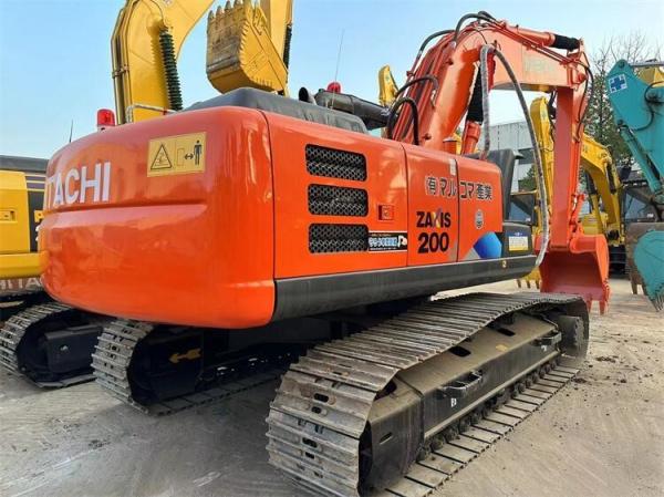 122KW Power Used Hitachi Excavator Zx200 In Japan With Original Hydraulic Pump