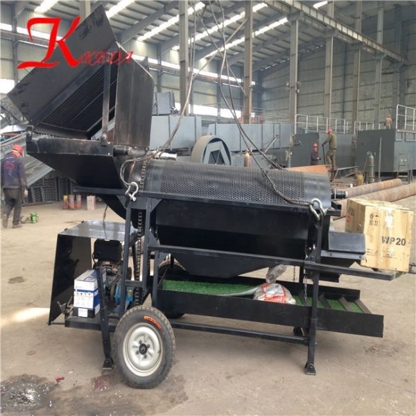 Multifunctional Alluvial Diamond Gold Ore Washing Plant with Placer Gold Washing Screen and Gold Trommel Wash Plant