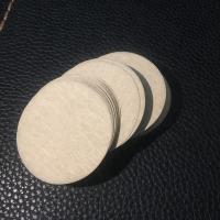 Papiers filtre ronds naturels de café pour le fabricant de café d'Aeropress
