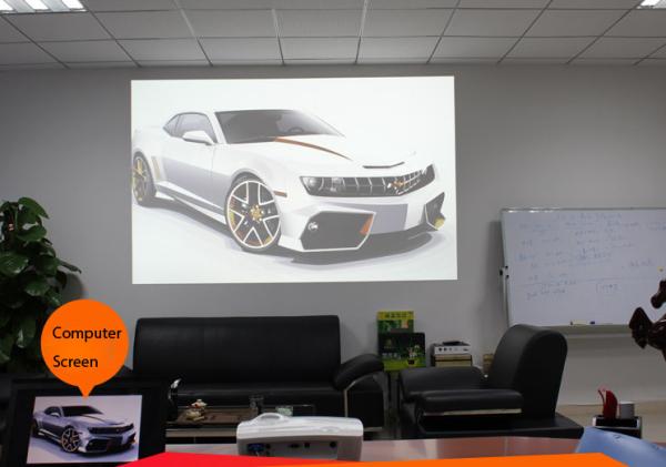 3200 ANSI Lumen HD DLP Video Projector With HDMI VGA In Out For School Education Office