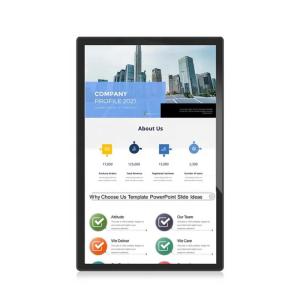 Wall Mounted Digital Signage with 3840x2160 Resolution and LED/LCD/OLED Display for Advertising Publish