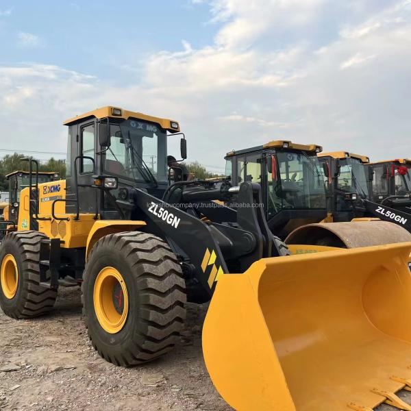 Zl50Gn Wheel Loader with 5t Working Capacity ORIGINAL Hydraulic Pump and 8 Ton Rated Load
