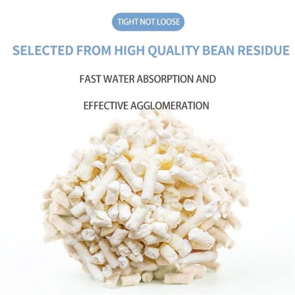OEM/ODM High Quality Low Price Bulk Tofu Cat Litter Super Absorbent Clumping Pet Supplies