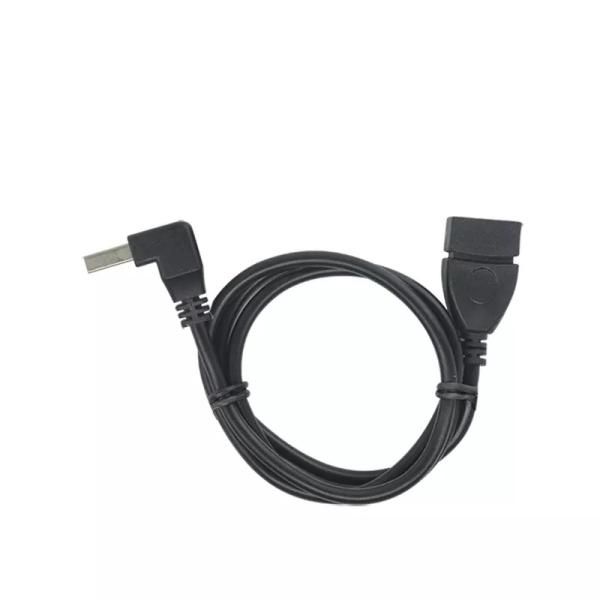 90 Degree Straight USB 2.0 Data Transfer Cable 1m 1.5m 2m Length