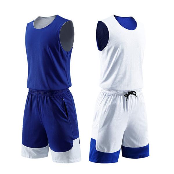 Двойные, который встали на сторону Tracksuits тренировки футбола чернят красные белые реверзибельные трикотажные изделия баскетбола