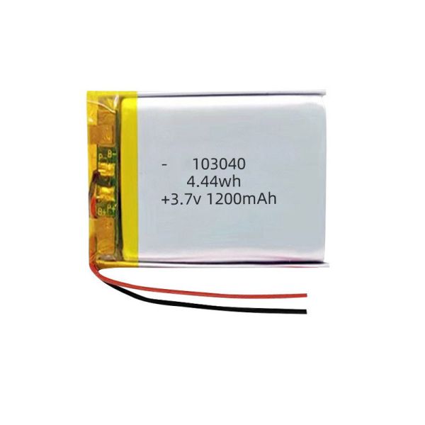 High Capacity 1200mAh 3.7V Lithium Polymer Battery with 500 Cycles for Smart Watch and Bluetooth Speaker