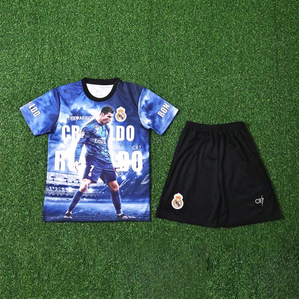 C Ronaldo Children Special Commemorative Fan Version Football Jersey Customization