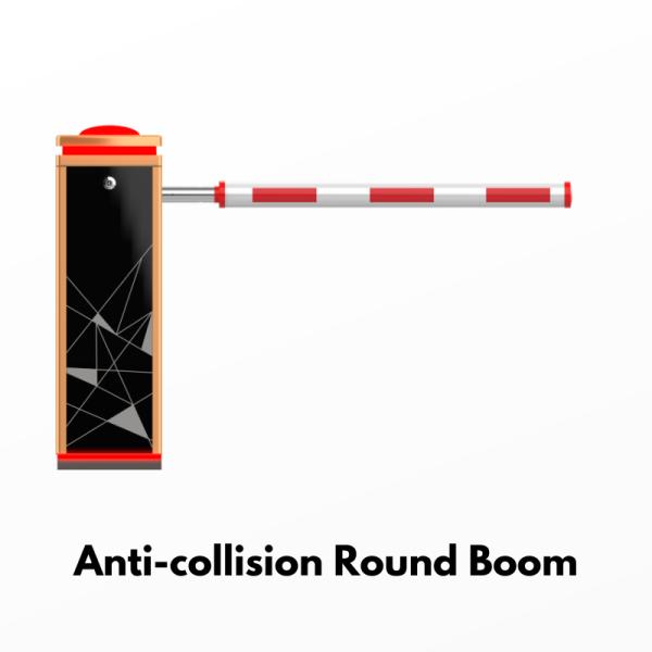 DC24V Brushless Boom Barrier Gate with Auto Limit Sensing Function