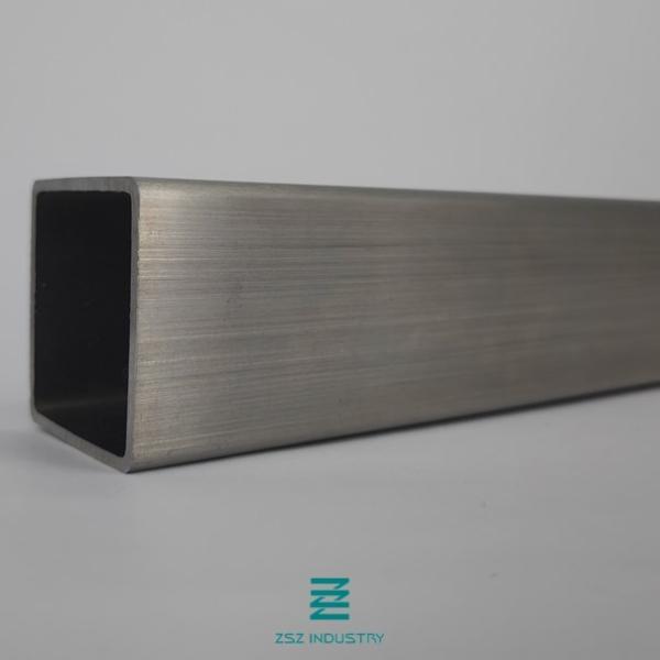 Polished Stainless Steel Square Tubing Custimized Length For Posts And Balustrade