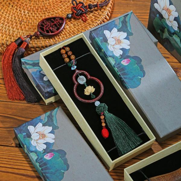 New Paper Rigid Gift Box Silver Jewelry Box / Bag Bracelet Necklace Bracelet Jewelry Packaging Box