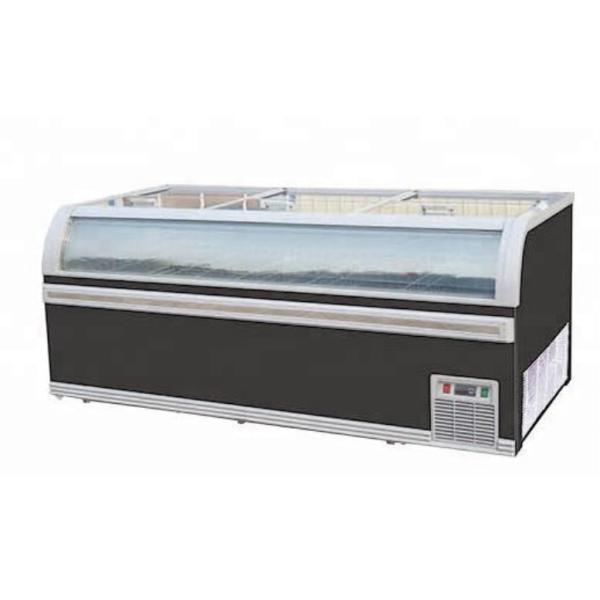 1000Л раскрывают верхнее мясо и удят глубокий замораживатель дисплея для супермаркета