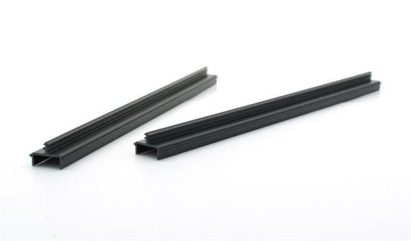 Acoustic Single Color PVC Horse Fence Door Bottom Seal  Dust Proof Customized Plastic Profile