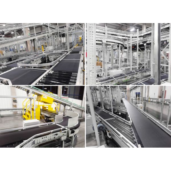 Carton Box Conveyor Sorting System Flexible Gravity Roller Conveyor System Logistics Sorting Warehouse Storage Rack